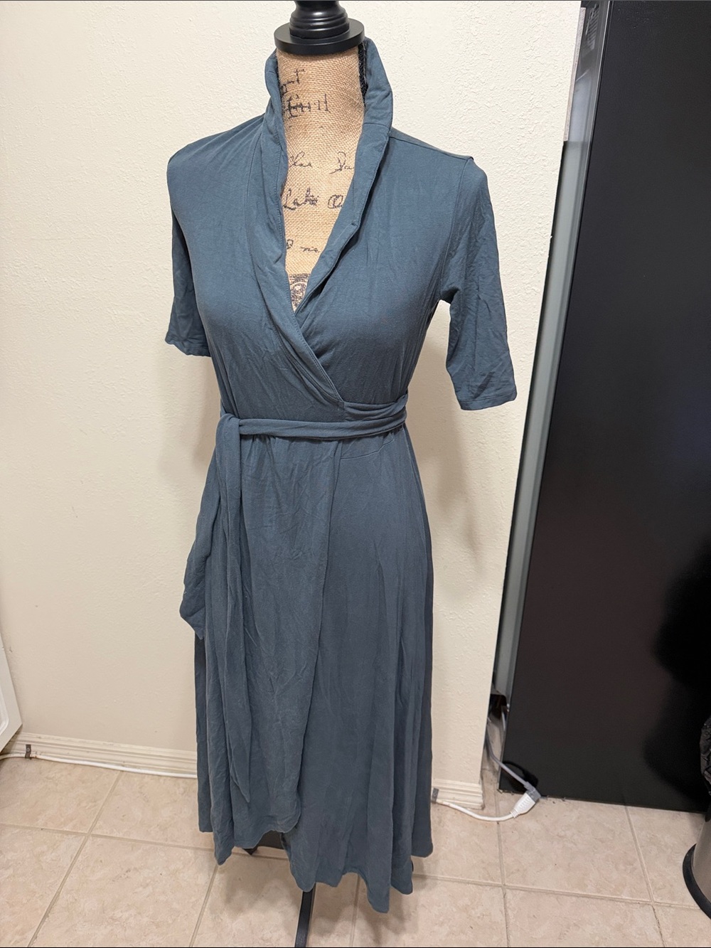Quince wrap dress
